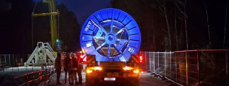 Biscay Gulf drum on a truck