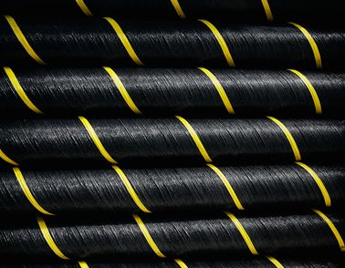 Layers of high voltage offshore cable